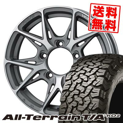 215/70R16 100/97R RWL BFグッドリッチ All-Terrain T/A KO2 RAYS VERSUS CRAFT COLLECTION VV21SX サマータイヤホイール4本セット 【取付対象】