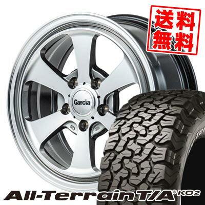 215/70R16 100/97R RWL BFグッドリッチ All-Terrain T/A KO2 Garcia Dallas6 サマータイヤホイール4本セット 【取付対象】