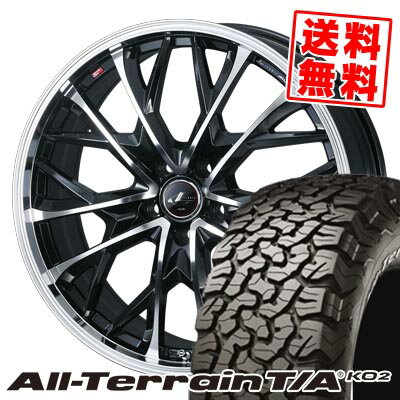 215/70R16 100/97R RWL BFグッドリッチ All-Terrain T/A KO2 LEONIS MV サマータイヤホイール4本セット 【取付対象】