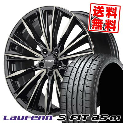 225/40R18 92W XL ハンコック LAUFENN S FIT AS-01 LH02 RAYS VERSUS CRAFTCOLLECTION VOUGE LIMITED サマータイヤホイール4本セット 【取付対象】