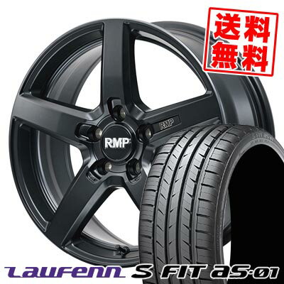 215/50R17 91W ハンコック LAUFENN S FIT AS-01 LH02-S RMP-050F CUTGRAPHITE サマータイヤホイール4本セット 【取付対象】
