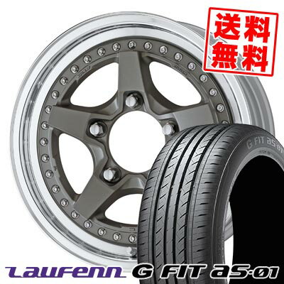 205/55R16 91V ハンコック LAUFENN G FIT AS-01 LH42-G WORK CRAG GALVATRE2 サマータイヤホイール4本セット 【取付対象】
