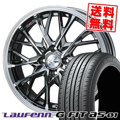 185/65R15 88H ハンコック LAUFENN G FIT AS-01 LH42-G LEONIS MV サマータイヤホイール4本セット 【取付対象】