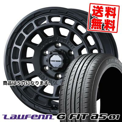 205/55R16 91V ハンコック LAUFENN G FIT AS-01 LH42-G MUDVANCE X Type F サマータイヤホイール4本セット 【取付対象】