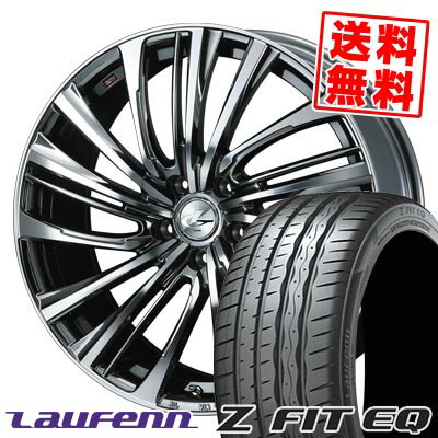 225/45R18 95Y XL ハンコック LAUFENN Z FIT EQ LK03 LEONIS FR サマータイヤホイール4本セット 【取付対象】