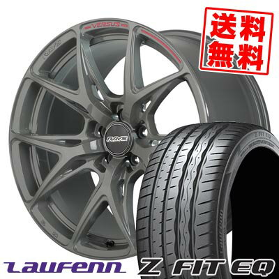 225/35R19 88Y XL ハンコック LAUFENN Z FIT EQ LK03 RAYS VERSUS CRAFT COLLECTION VV21S サマータイヤホイール4本セット 【取付対象】