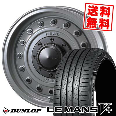 205/60R16 92H DUNLOP ダンロップ LE MANS V+(5+)LM5 Plus DEAN COLORADO ディーン コロラド サマータイヤホイール4本セット 【取付対象】