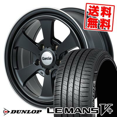 195/60R16 89H ダンロップ LE MANS V+(5+)LM5 Plus Garcia Dallas6 サマータイヤホイール4本セット 【取付対象】