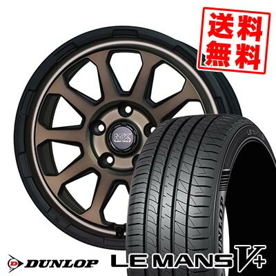 205/60R16 92H ダンロップ LE MANS V+(5+)LM5 Plus MAD CROSS RANGER サマータイヤホイール4本セット 【取付対象】