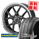 255/35R20 93W Goodyear グッドイヤー LS2000 Hybrid2 NOVARIS ASSETE S1 ノヴァリス アセット S1 サマータイヤホイール4本セット 【取付対象】