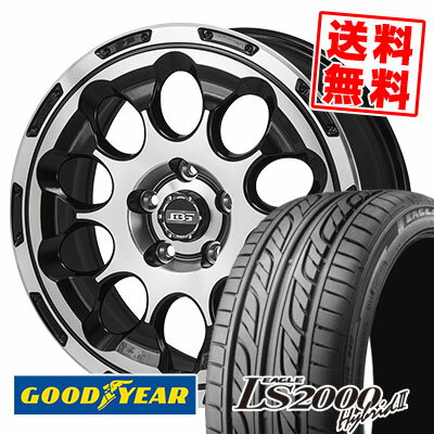 235/50R17 96V Goodyear グッドイヤー LS2000 Hybrid2 LS2000 ハイブリット2 BOTTOM GARCIA CHRONO ボトムガルシア クロノ サマータイヤホイール4本セット