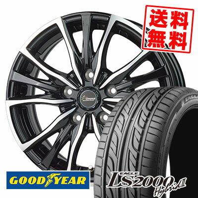 255/35R20 93W Goodyear グッドイヤー LS2000 Hybrid2 LS2000 ハイブリット2 Chronus CH-110 クロノス CH-110 サマータイヤホイール4本セット