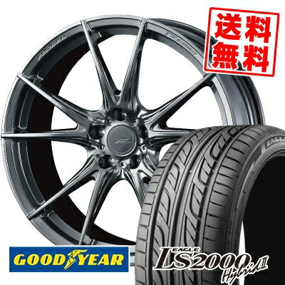 255/35R20 93W Goodyear グッドイヤー LS2000 Hybrid2 LS2000 ハイブリット2 WEDS F ZERO FZ-2 ウェッズ エフゼロ FZ-2 サマータイヤホイール4本セット