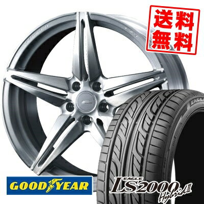 255/35R20 93W Goodyear グッドイヤー LS2000 Hybrid2 LS2000 ハイブリット2 WEDS F ZERO FZ-3 ウェッズ エフゼロ FZ-3 サマータイヤホイール4本セット