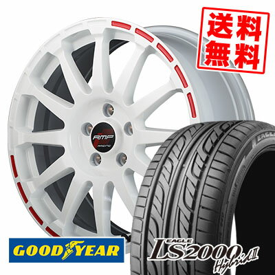 235/50R17 96V Goodyear グッドイヤー LS2000 Hybrid2 LS2000 ハイブリット2 RMP RACING GR12 RMPレーシング GR12 サマータイヤホイール4本セット