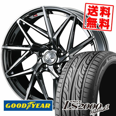 255/35R20 93W Goodyear グッドイヤー LS2000 Hybrid2 LS2000 ハイブリット2 LEONIS IT レオニス IT サマータイヤホイール4本セット