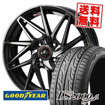 195/40R17 81W XL Goodyear グッドイヤー LS2000 Hybrid2 LS2000 ハイブリット2 LEONIS IT レオニス IT サマータイヤホイール4本セット