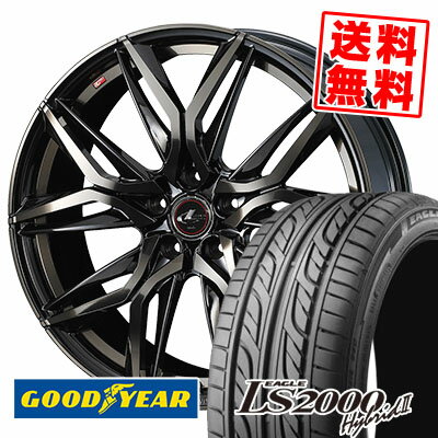 255/35R20 93W Goodyear グッドイヤー LS2000 Hybrid2 LS2000 ハイブリット2 LEONIS LM レオニス LM サマータイヤホイール4本セット