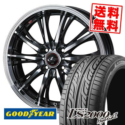 195/40R17 81W XL Goodyear グッドイヤー LS2000 Hybrid2 WEDS LEONIS RT ウェッズ レオニス RT サマータイヤホイール4本セット 【取付対象】