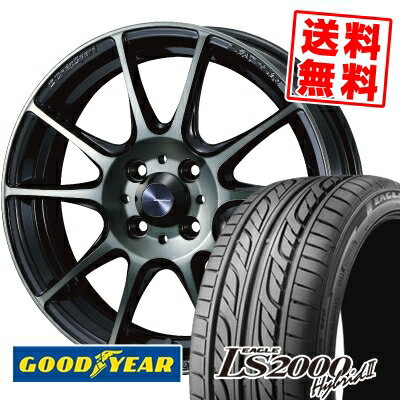 195/40R17 81W XL Goodyear グッドイヤー LS2000 Hybrid2 LS2000 ハイブリット2 WedsSport SA-25R ウェッズスポーツ SA-25R サマータイヤホイール4本セット【取付対象】