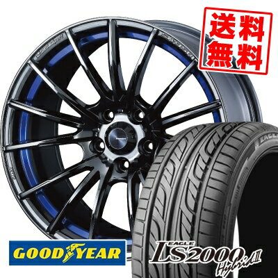 235/50R17 96V Goodyear グッドイヤー LS2000 Hybrid2 LS2000 ハイブリット2 WedsSport SA-35R ウェッズスポーツ SA-35R サマータイヤホイール4本セット【取付対象】