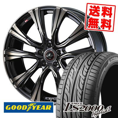 235/50R17 96V Goodyear グッドイヤー LS2000 Hybrid2 WEDS LEONIS VR ウェッズ レオニス VR サマータイヤホイール4本セット 【取付対象】