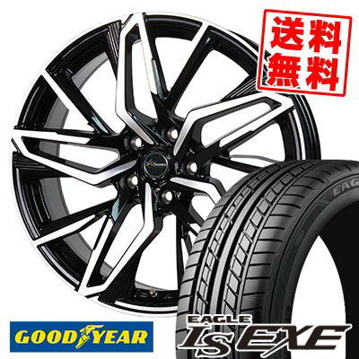 215/55R16 93V Goodyear グッドイヤー LS EXE Chronus CH-112 クロノス CH-112 サマータイヤホイール4本セット 【取付対象】