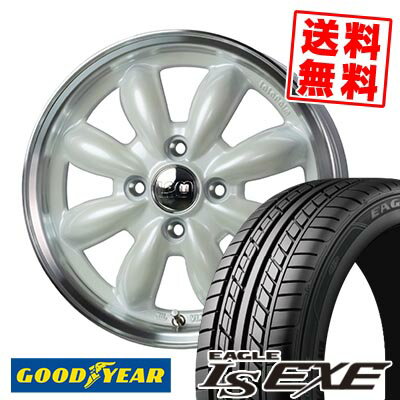 185/55R15 82V Goodyear グッドイヤー LS EXE LaLa Palm CUP2 ララパーム カップ2 サマータイヤホイール4本セット 【取付対象】