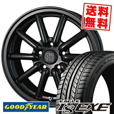 215/55R16 93V Goodyear グッドイヤー LS EXE LS エグゼ ALGERNON Fenice RX1 アルジェノン フェニーチェ RX1 サマータイヤホイール4本セット【取付対象】