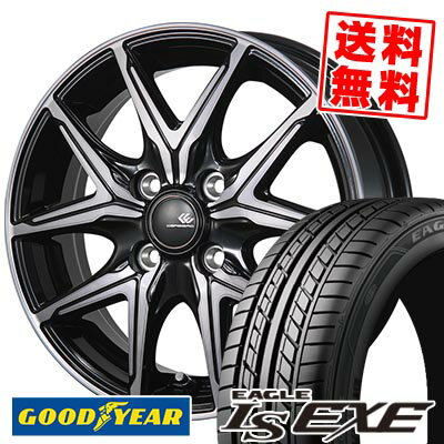 195/50R15 82V Goodyear グッドイヤー LS EXE CEREBRO FT05 セレブロ FT05 サマータイヤホイール4本セット 【取付対象】