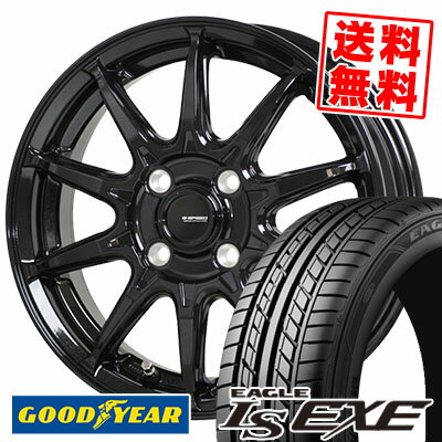 185/55R15 82V Goodyear グッドイヤー LS EXE LS エグゼ G SPEED G-05 Gスピード G-05 サマータイヤホイール4本セット