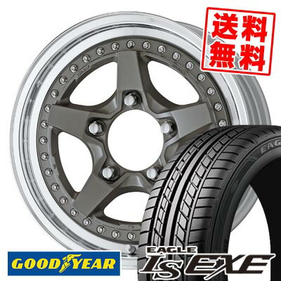 225/60R16 98H グッドイヤー LS EXE WORK CRAG GALVATRE2 サマータイヤホイール4本セット 【取付対象】