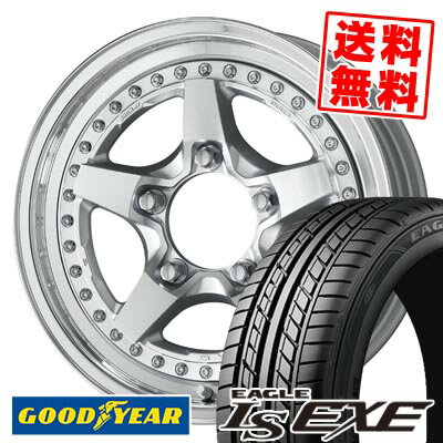 225/60R16 98H グッドイヤー LS EXE WORK CRAG GALVATRE2 サマータイヤホイール4本セット 【取付対象】