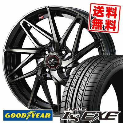 185/55R15 82V Goodyear グッドイヤー LS EXE LS エグゼ LEONIS IT レオニス IT サマータイヤホイール4本セット