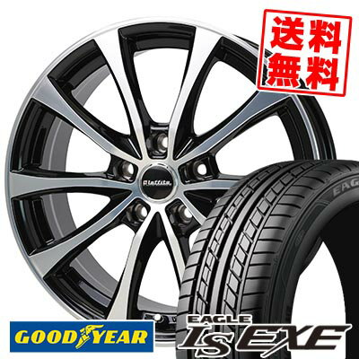 195/60R15 88H Goodyear グッドイヤー LS EXE Laffite LE-07 ラフィット LE-07 サマータイヤホイール4本セット 【取付対象】