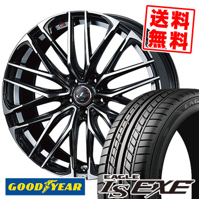 195/60R15 88H Goodyear グッドイヤー LS EXE LS エグゼ WEDS LEONIS SK ウェッズ レオニス SK サマータイヤホイール4本セット【取付対象】