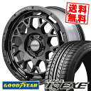 225/60R16 98H グッドイヤー LS EXE TEAM DAYTONA M9+ SPEC M サマータイヤホイール4本セット 【取付対象】