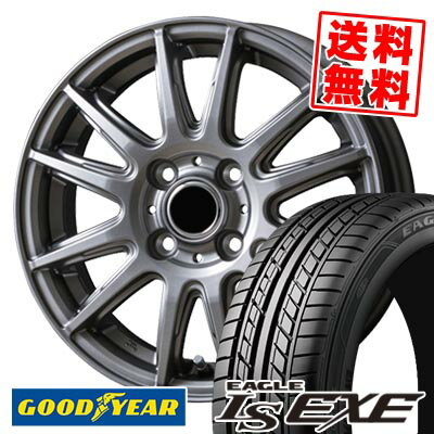 185/55R15 82V グッドイヤー LS EXE V-EMOTION TS6 サマータイヤホイール4本セット 【取付対象】