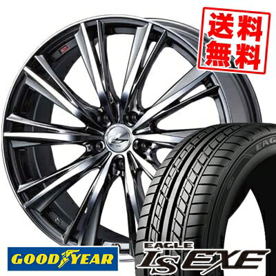 225/35R20 90W XL Goodyear グッドイヤー LS EXE LS エグゼ weds LEONIS WX ウエッズ レオニス WX サマータイヤホイール4本セット