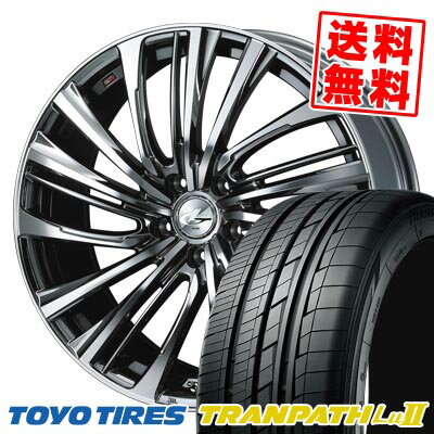 245/40R20 99W トーヨータイヤ TRANPATH Lu2 LEONIS FR サマータイヤホイール4本セット 【取付対象】