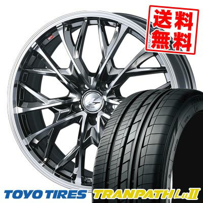 245/40R20 99W トーヨータイヤ TRANPATH Lu2 LEONIS MV サマータイヤホイール4本セット 【取付対象】