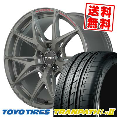 245/40R20 99W トーヨー タイヤ TRANPATH Lu2 RAYS VERSUS CRAFT COLLECTION VV21S サマータイヤホイール4本セット 【取付対象】