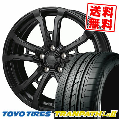 225/55R18 98V トーヨー タイヤ TRANPATH Lu2 HI-BLOCK VILAS サマータイヤホイール4本セット 【取付対象】