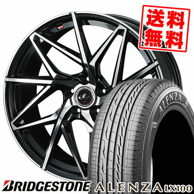 225/60R17 99H BRIDGESTONE ブリヂストン ALENZA LX100 アレンザ LX100 LEONIS IT レオニス IT サマータイヤホイール4本セット