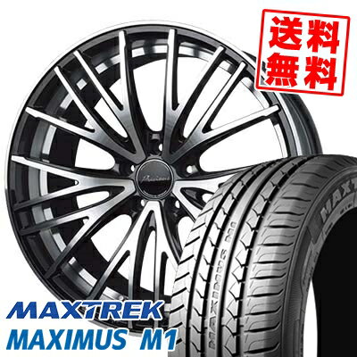 245/40R19 98W XL MAXTREK マックストレック MAXIMUS M1 マキシマス エムワン Precious AST M1 プレシャス アスト M1 サマータイヤホイール4本セット