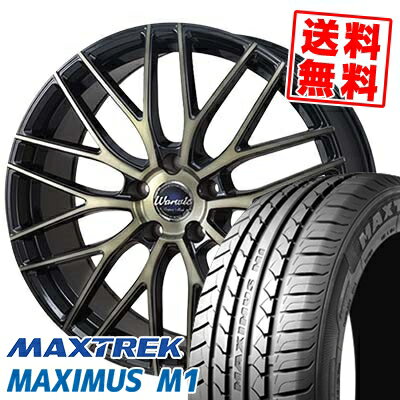 235/35R19 91W XL マックストレック MAXIMUS M1 Warwic Empress Mesh サマータイヤホイール4本セット 【取付対象】