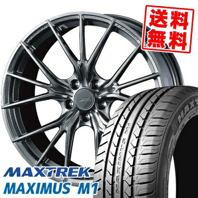245/40R19 98W XL MAXTREK マックストレック MAXIMUS M1 マキシマス エムワン WEDS F ZERO FZ-1 ウェッ..