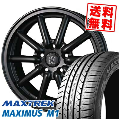 205/60R16 92H マックストレック MAXIMUS M1 ALGERNON Fenice RX1 サマータイヤホイール4本セット 【取付対象】