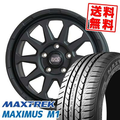 205/55R16 94V XL マックストレック MAXIMUS M1 MAD CROSS RANGER サマータイヤホイール4本セット 【取付対象】