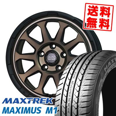 215/50R17 95V XL マックストレック MAXIMUS M1 MAD CROSS RANGER サマータイヤホイール4本セット 【取付対象】